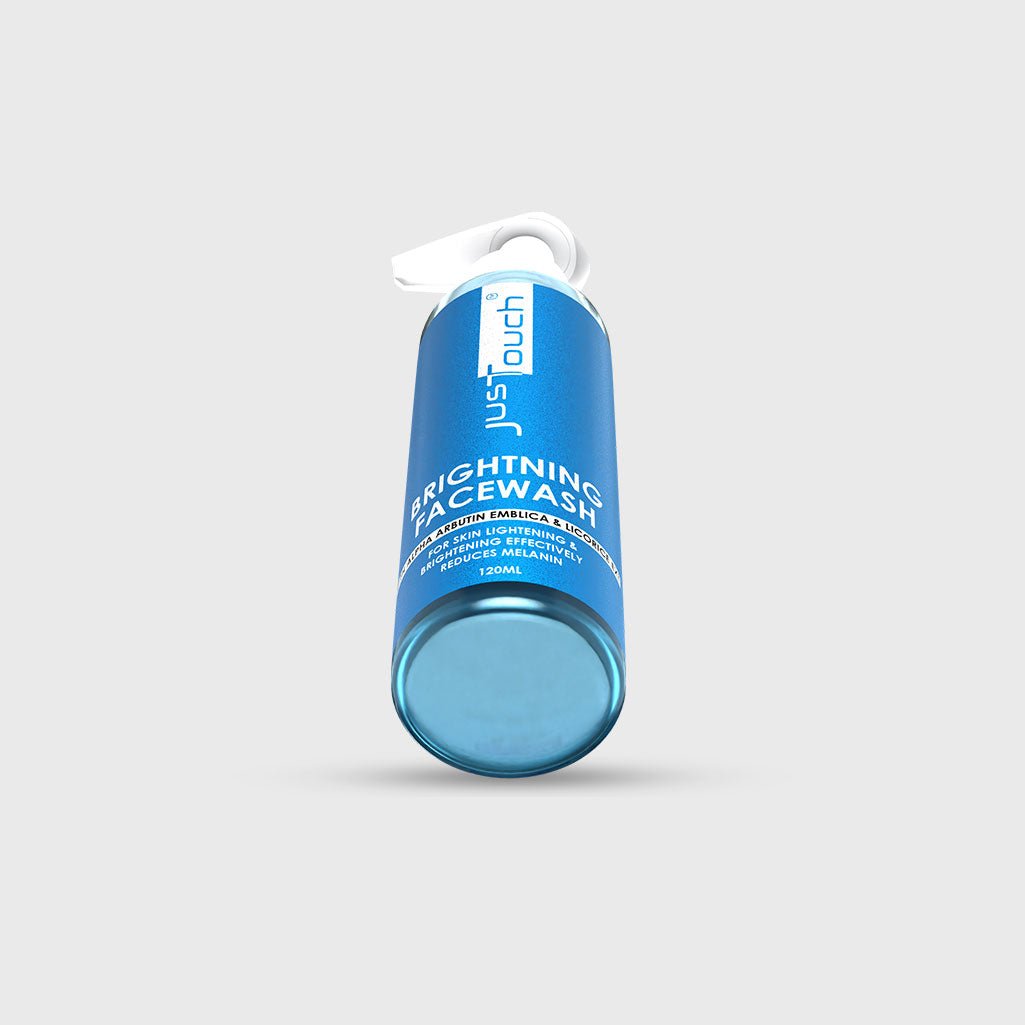 JusTouch Brightening Face Wash bottom view