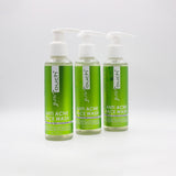 Three bottles of Anti Acne Face Wash by JustTouch