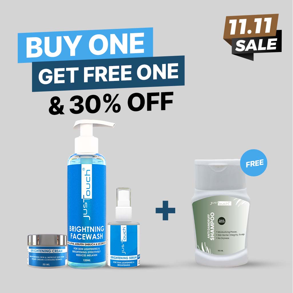 Brightening Bundle with 100mml free antidandruff shampoo