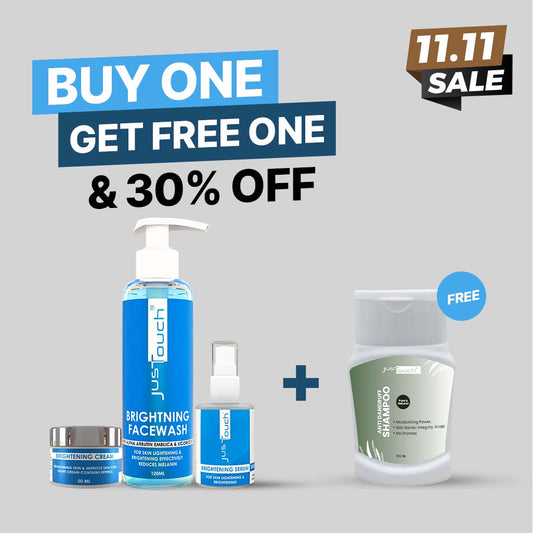 Brightening Bundle with 100mml free antidandruff shampoo