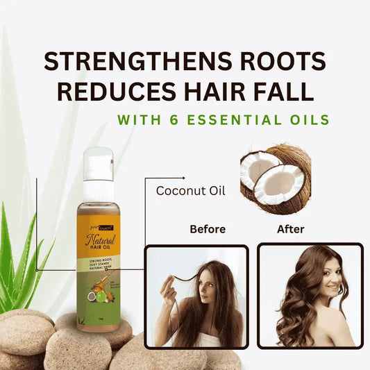 JusTouch Natural Hair Oil Benefits