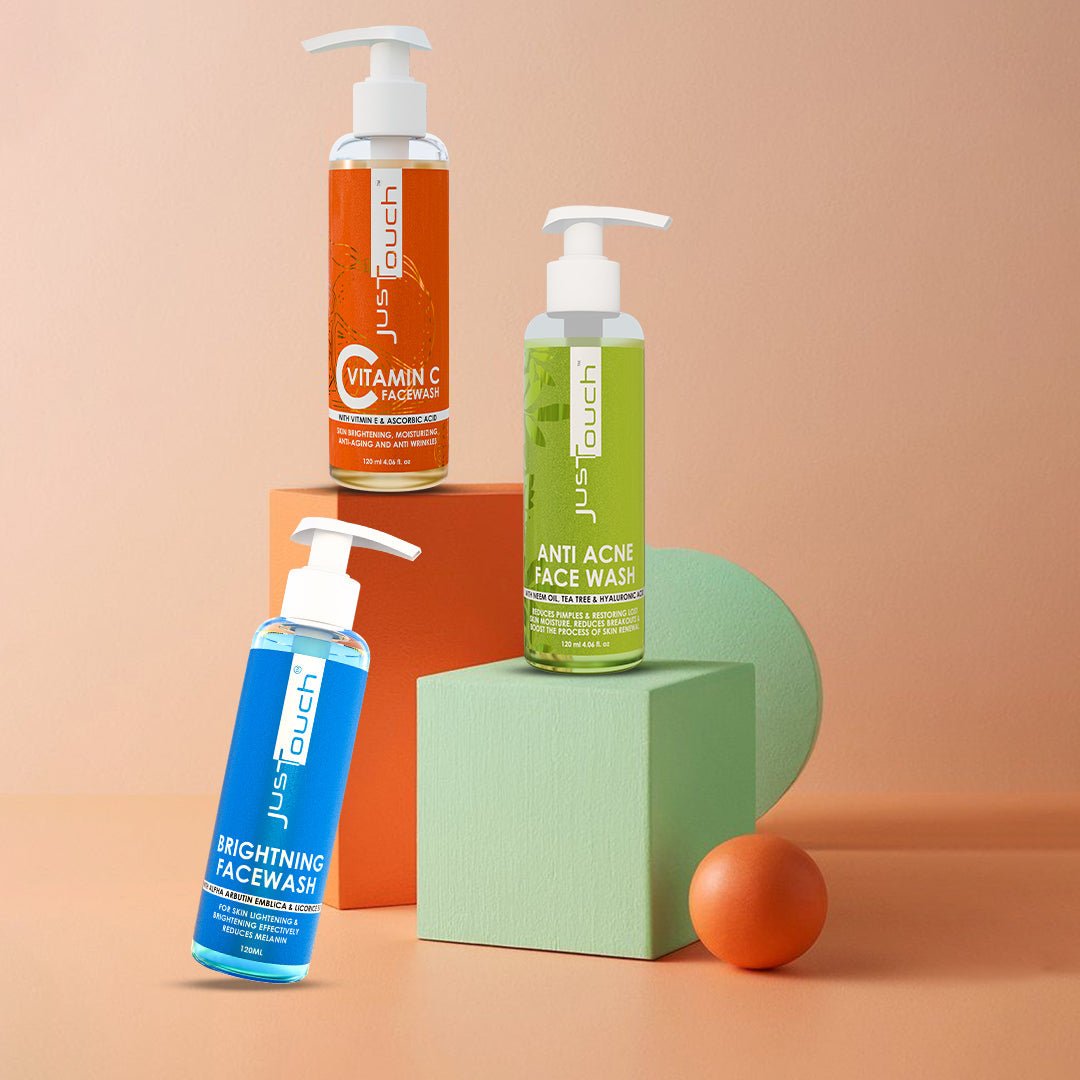 JusTouch Skincare Face Washes