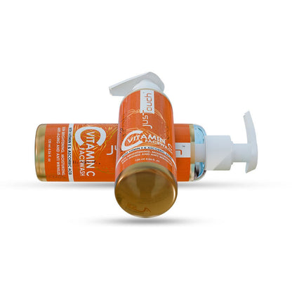 Two JusTouch Vitamin C Face Washes 