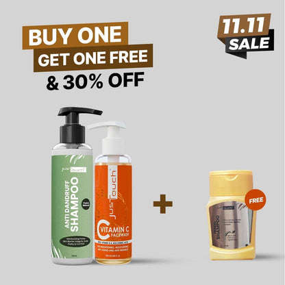 Daily Glow Kit with 100ml free herbal shampoo 30%off 11 11 sale