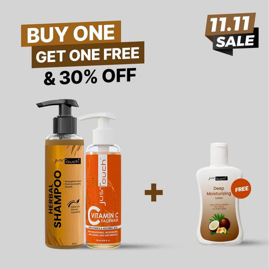 Glow & Nourish Duo kit with 100ml free moisturizing lotion with 30% off 11 11 sale