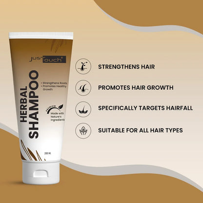 JusTouch Herbal Shampoo benefits