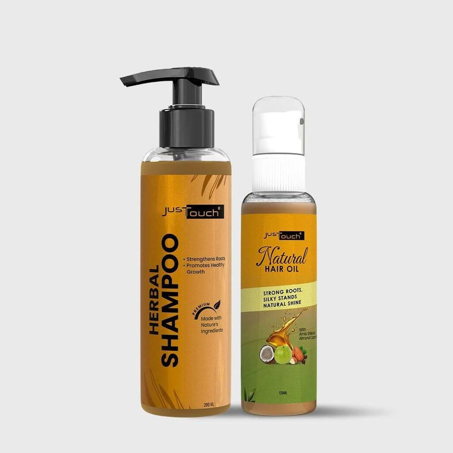Natural Hair Growth Duo Kit | Herbal Hair Growth Shampoo