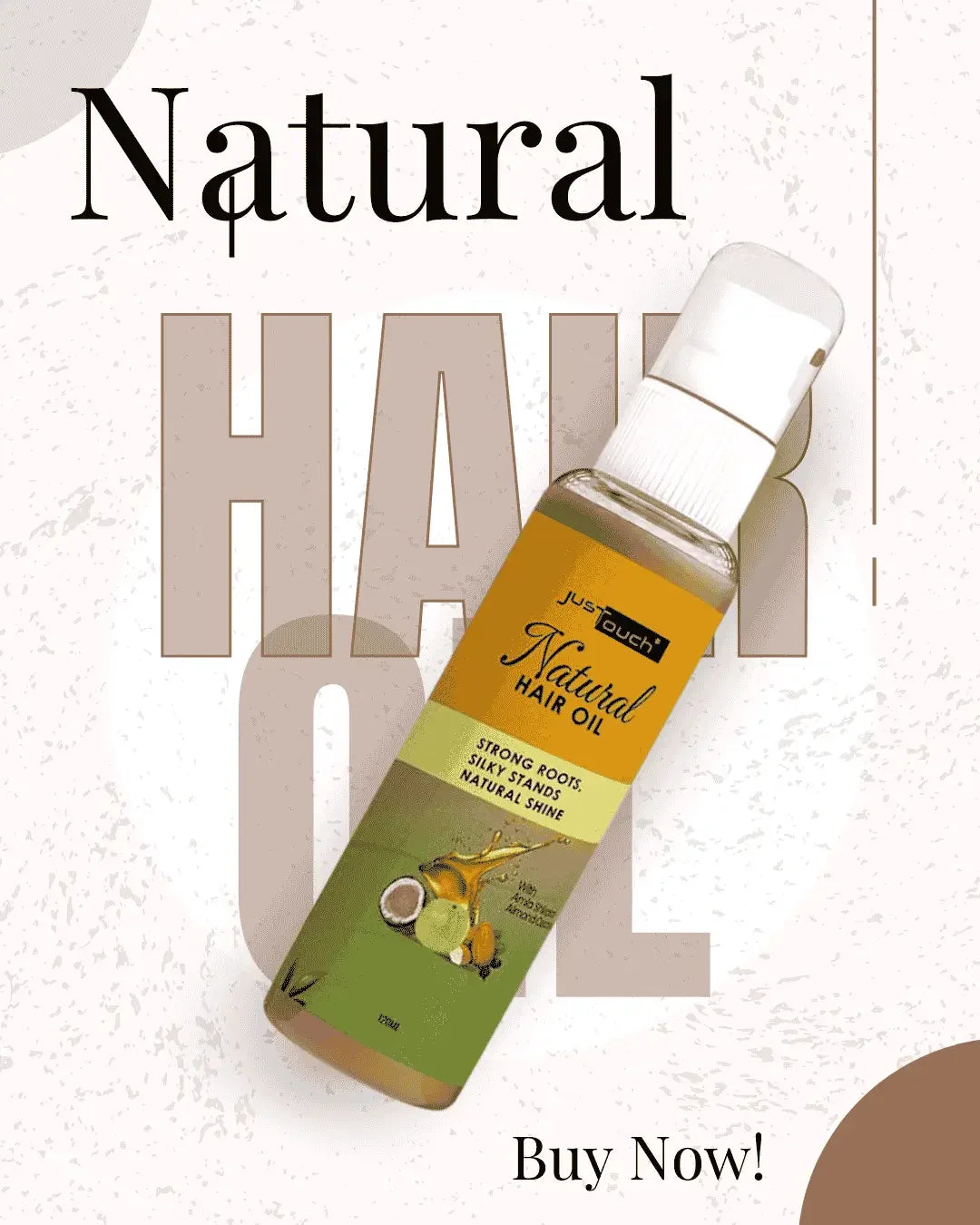 JusTouch Natural Hair Oil