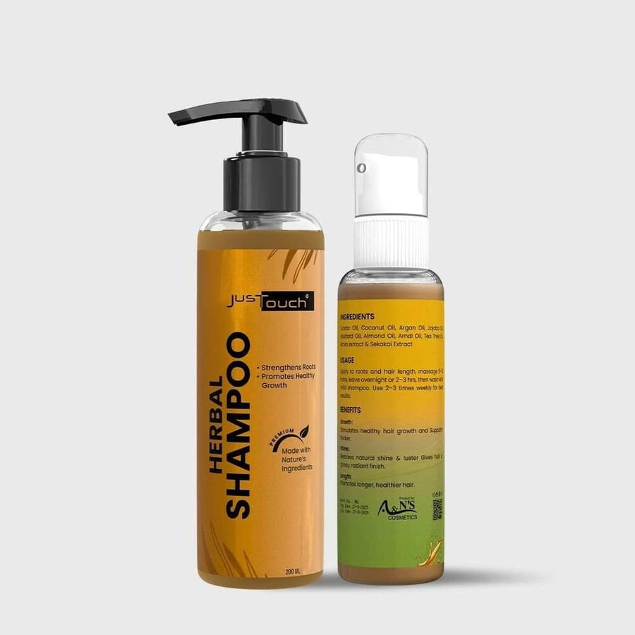 Natural Hair Growth Duo Kit For Men and Women