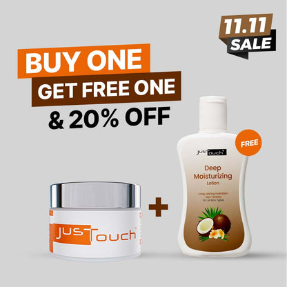 Vitamin C Cream with free moisturizing lotion