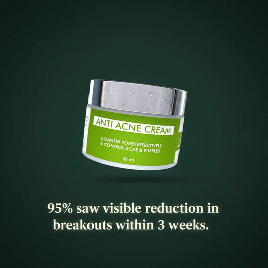 Anti Acne Cream by JusTouch Skincare – 95% users saw visible reduction in breakouts within 3 weeks – halal dermatologist-tested acne treatment cream Pakistan
